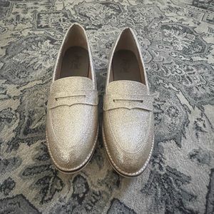 Corkys loafer gold glitter